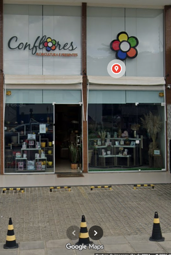 Fachada da Conflores Floricultura